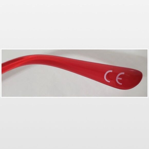 New Foster Grant Sunglasses Ladies OS Red Cat Eye NWT - Picture 10 of 16